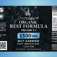 Organic CBD/CBN Oil [Full-Spectrum] in MCT