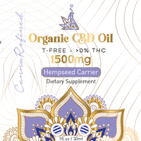 Organic CBD Oil [Isolate] in Hempseed