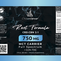 Organic CBD/CBN Oil [Full-Spectrum] in MCT