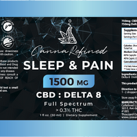 Organic CBD/Delta8 Oil [Full-Spectrum] in MCT