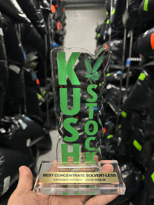 Best Product Award for our Jokerz Candy THCa Terp Sorbets - kushstock / cannarefined