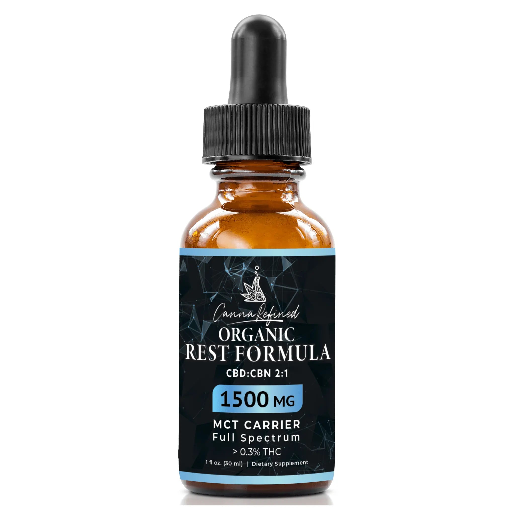 Organic CBD/CBN Oil [Full - Spectrum] in MCT - cannarefined