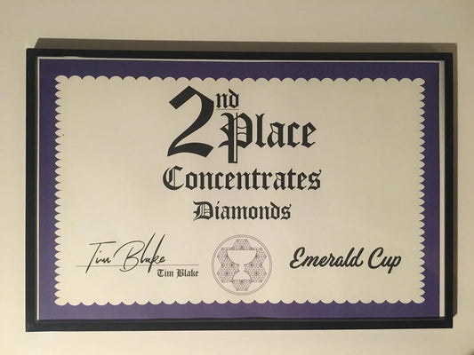 Emerald Cup Award Winner - THCa Terp Sorbets - emerald cup / cannarefined