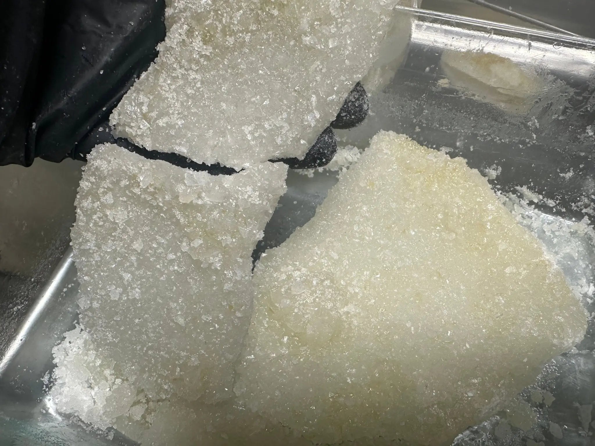 THCa Isolate Tiny Crystal Diamond Powder Slab Chunks 99+% - cannarefined