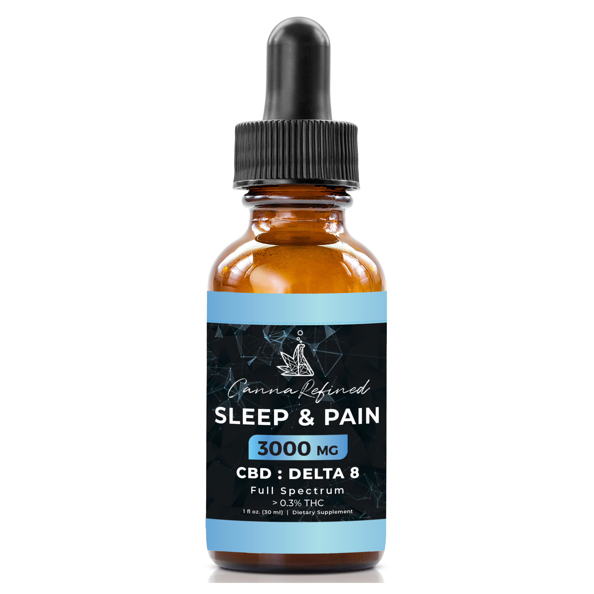 Organic CBD/Delta8 Oil [Full-Spectrum] in MCT