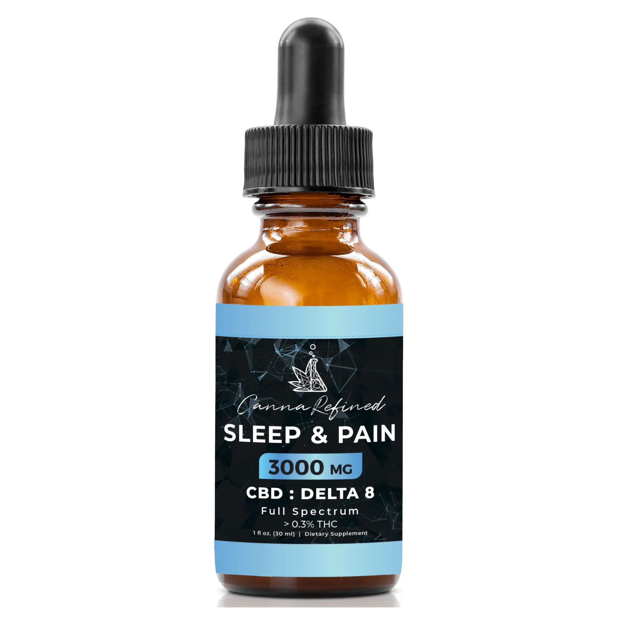 Organic CBD/Delta8 Oil [Full - Spectrum] in MCT - cannarefined