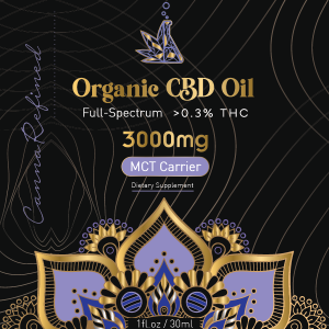 Organic CBD Oil [Full-Spectrum] in MCT