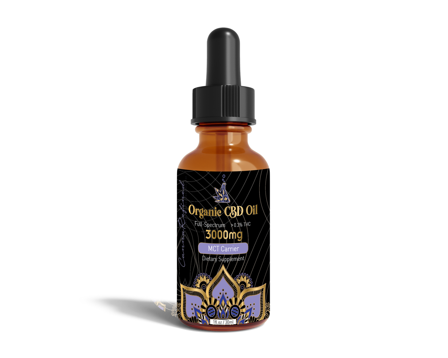 Organic CBD Oil [Full-Spectrum] in MCT