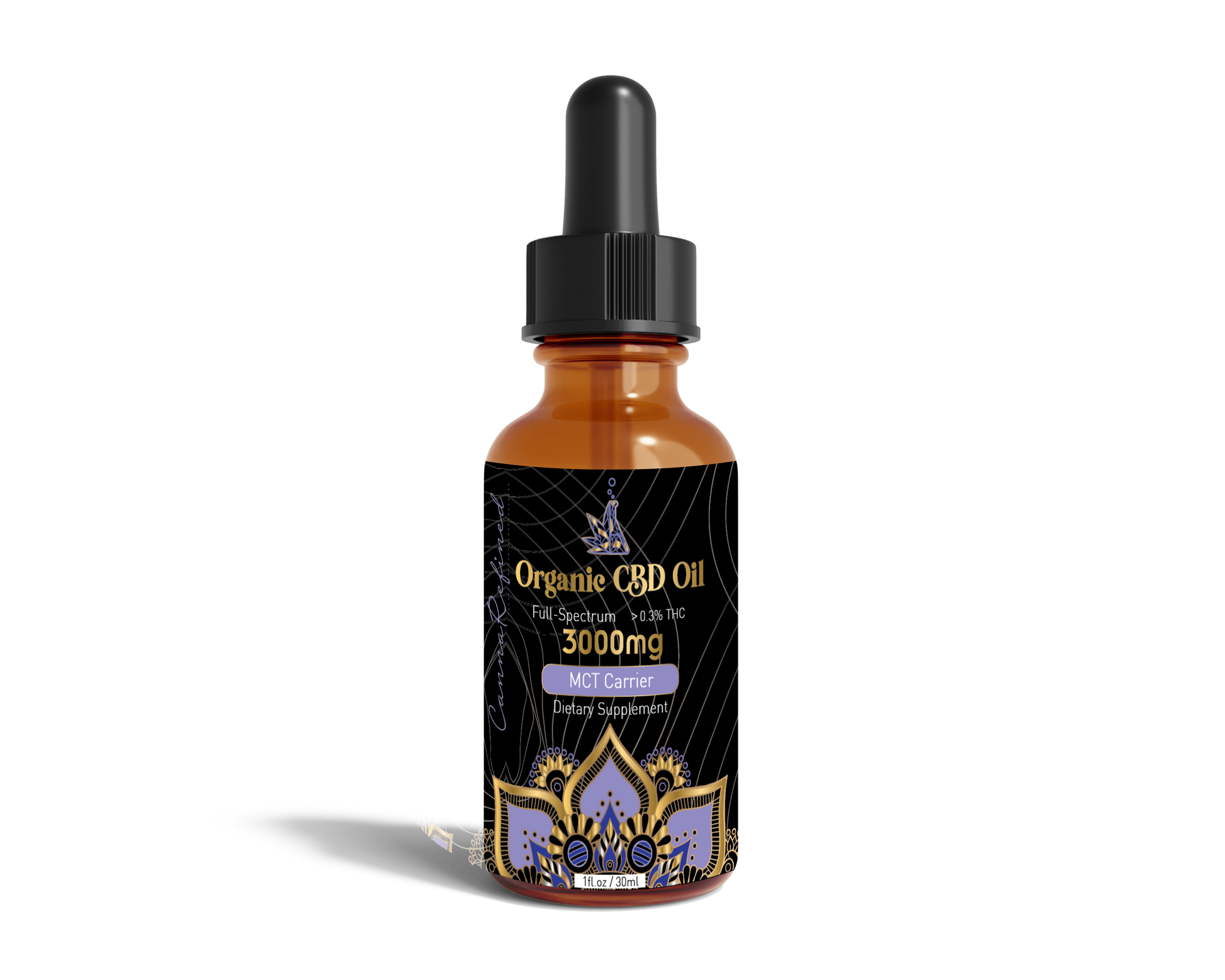 Organic CBD Oil [Full-Spectrum] in MCT