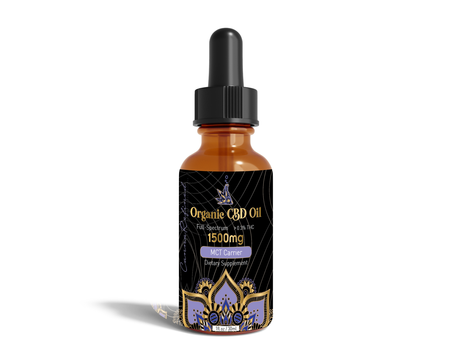 Organic CBD Oil [Full-Spectrum] in MCT