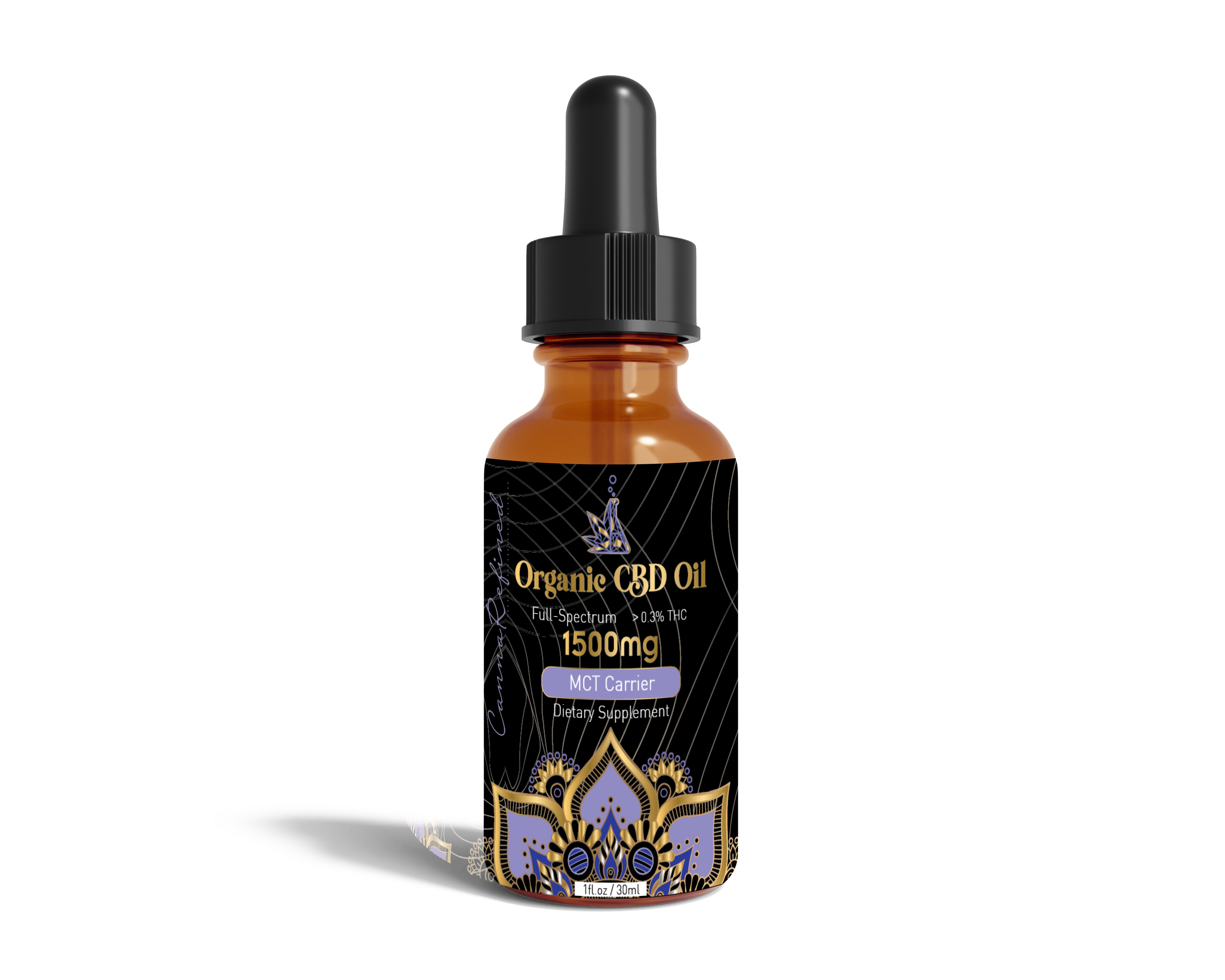 Organic CBD Oil [Full-Spectrum] in MCT
